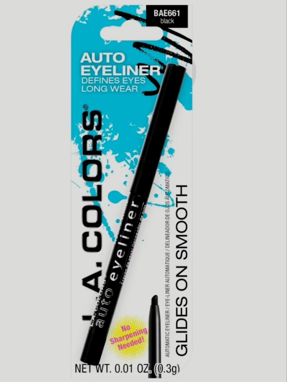 2 L.A. COLORS Smudge-proof Retractable Eyeliner Pencil